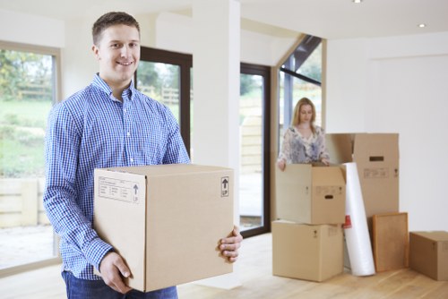 Local movers helping with a home relocation in East Dulwich