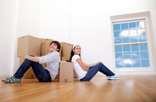 Packing and transport preparation for a local move