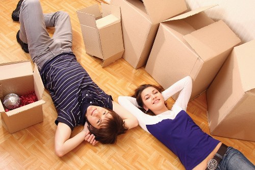 Local movers handling office equipment in East Dulwich